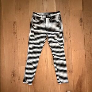 Rag & Bone Monochrome Striped Trousers